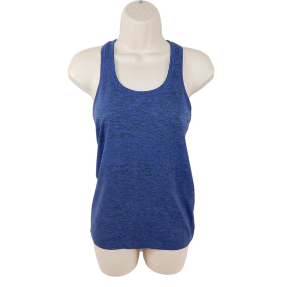 Lululemon Blue Heathered Racerback Tank Top – Size 6 - Picture 1 of 4